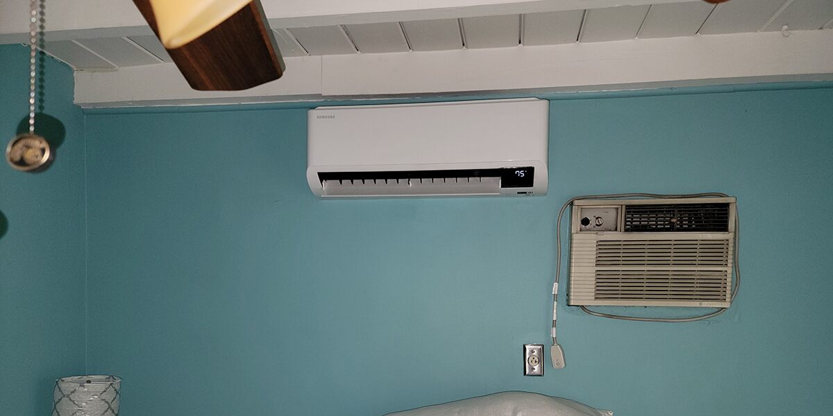 air conditioner smells bad when turned on