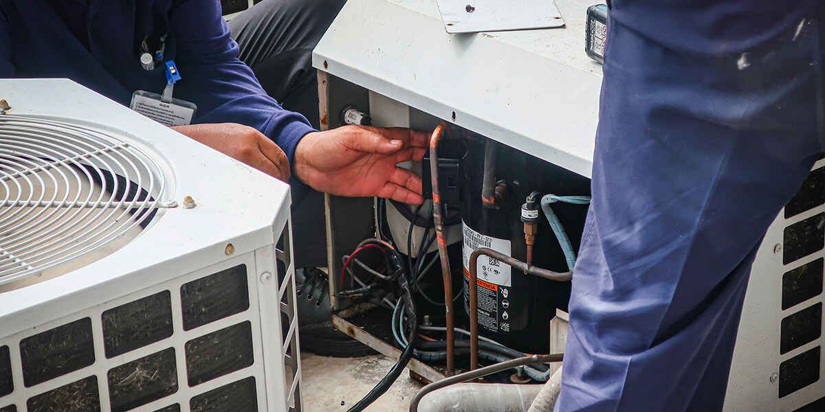 will ac fan run if compressor is bad