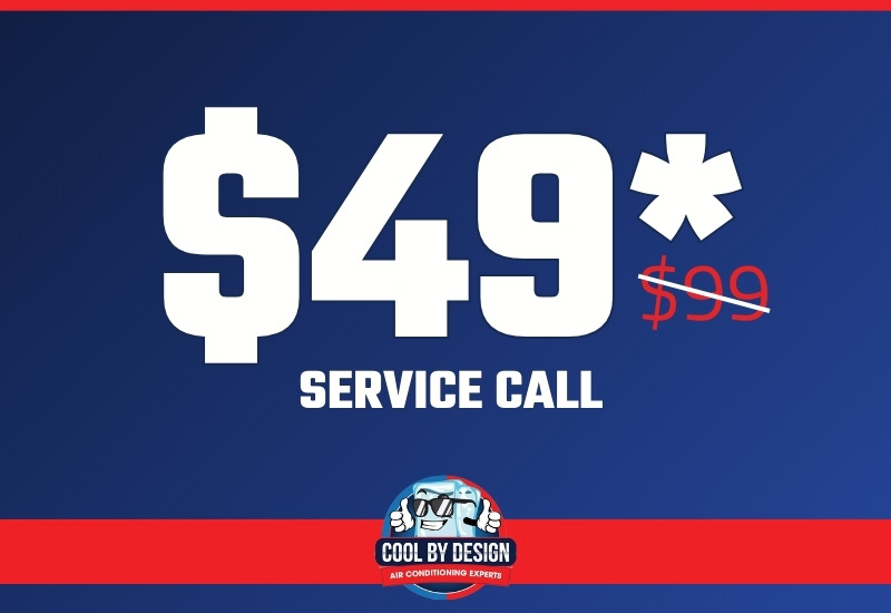 Special offer $49 service call